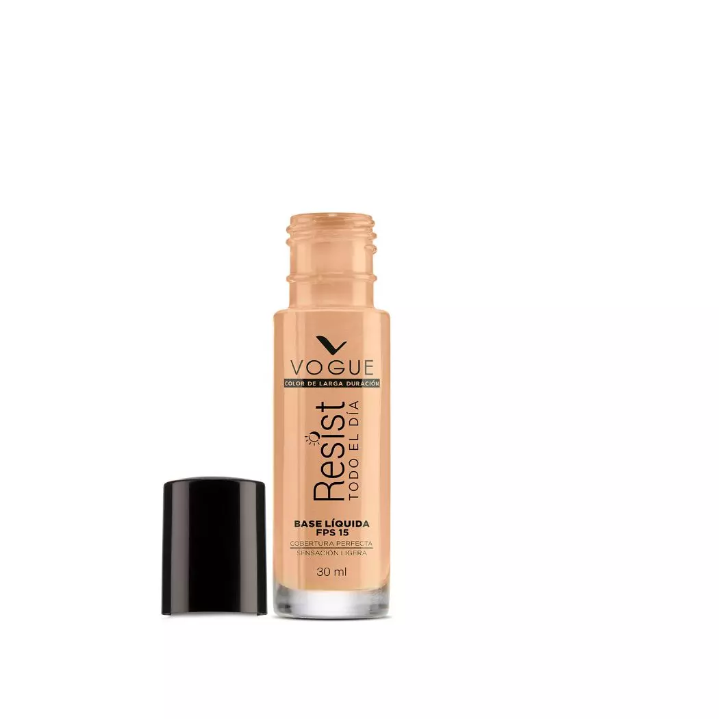 Vogue Resist Base Líquida FPS 15 Color Avellana 30 ml