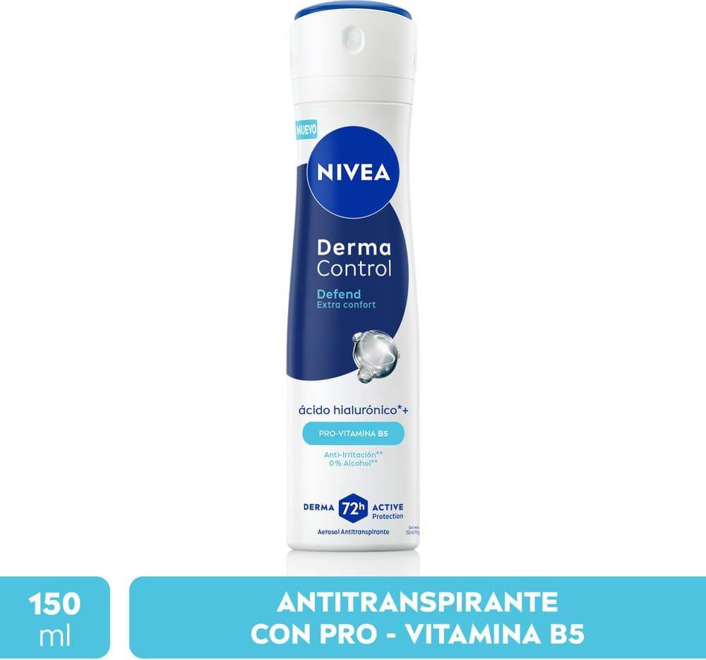NIVEA Derma Control Defend Spray 150 ml - Antitranspirante