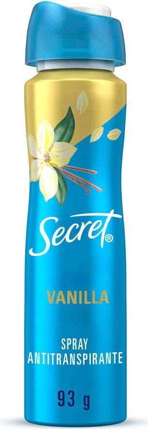 Secret Vanilla Spray Antitranspirante 93 g