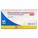 Olmesartan medoxomilo 40 mg x 30 comprimidos recubiertos