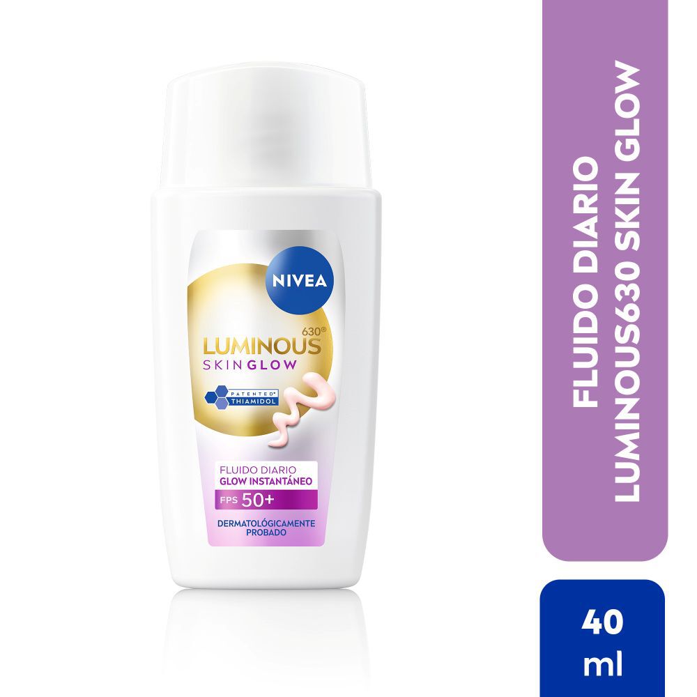 NIVEA Luminous630 Skin Glow Fluido Diario FPS50 40 ml