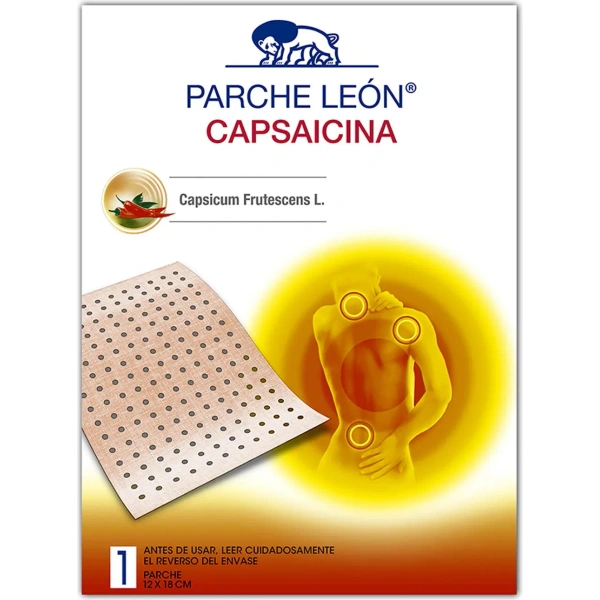 Parche León Capsaicina x 1 Unidad - Capsaicina