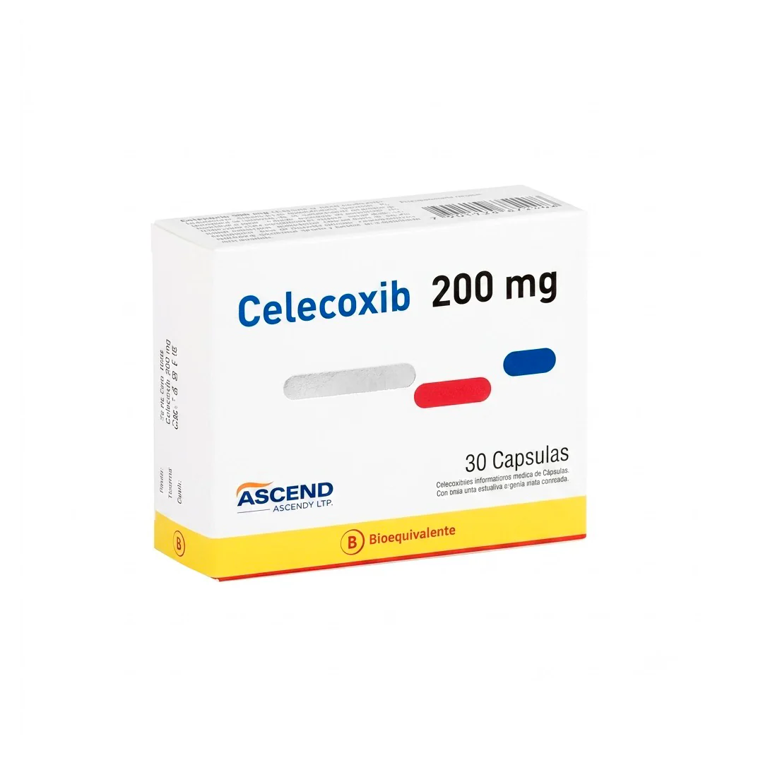 Celecoxib 200 mg x 30 Cápsulas - Genérico