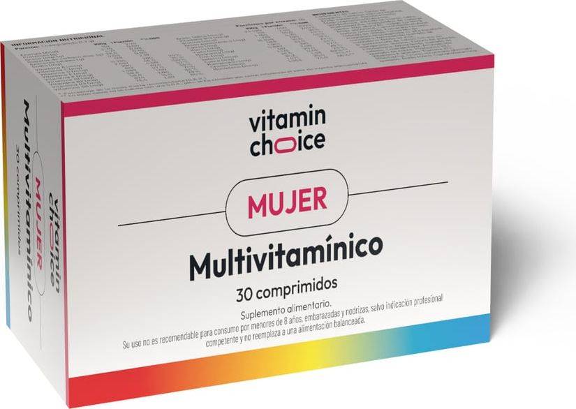 Vitamin Choice Mujer Multivitamínico 30 Comprimidos