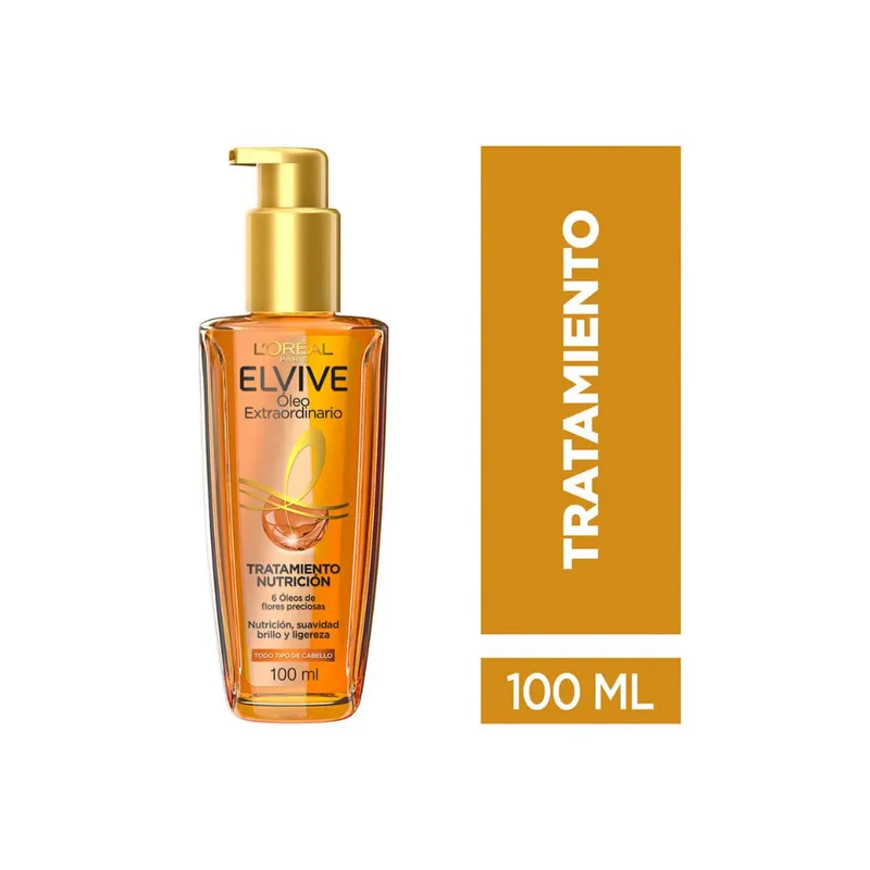 L'Oréal Elvive Óleo Extraordinario 100 ml - Tratamiento Capilar