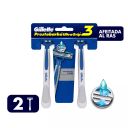 Gillette Prestobarba UltraGrip 3 2 Unidades