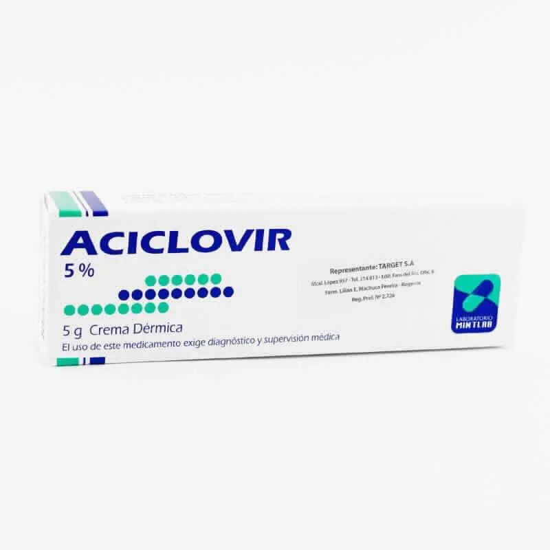 Aciclovir Crema 5% 5 g - Mintlab