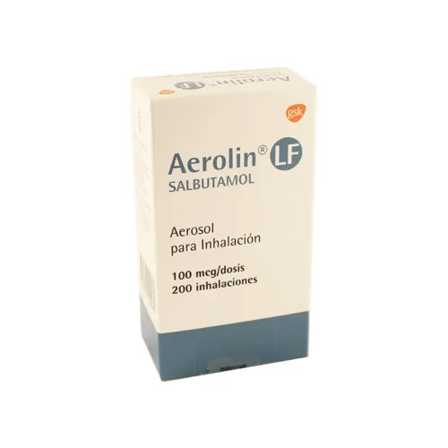 Aerolin LF Salbutamol 100 mcg x 200 Dosis Inhalador