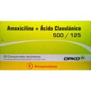 Amoxicilina + Ácido Clavulánico 500 Mg/125 Mg