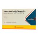 Amoxicilina + Ácido Clavulánico 875 Mg/125 Mg