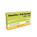 Amoxicilina + Ácido Clavulánico 875 Mg/125 Mg