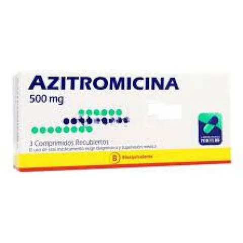 Azitromicina 500 mg x 3 Comprimidos Recubiertos - Mintlab