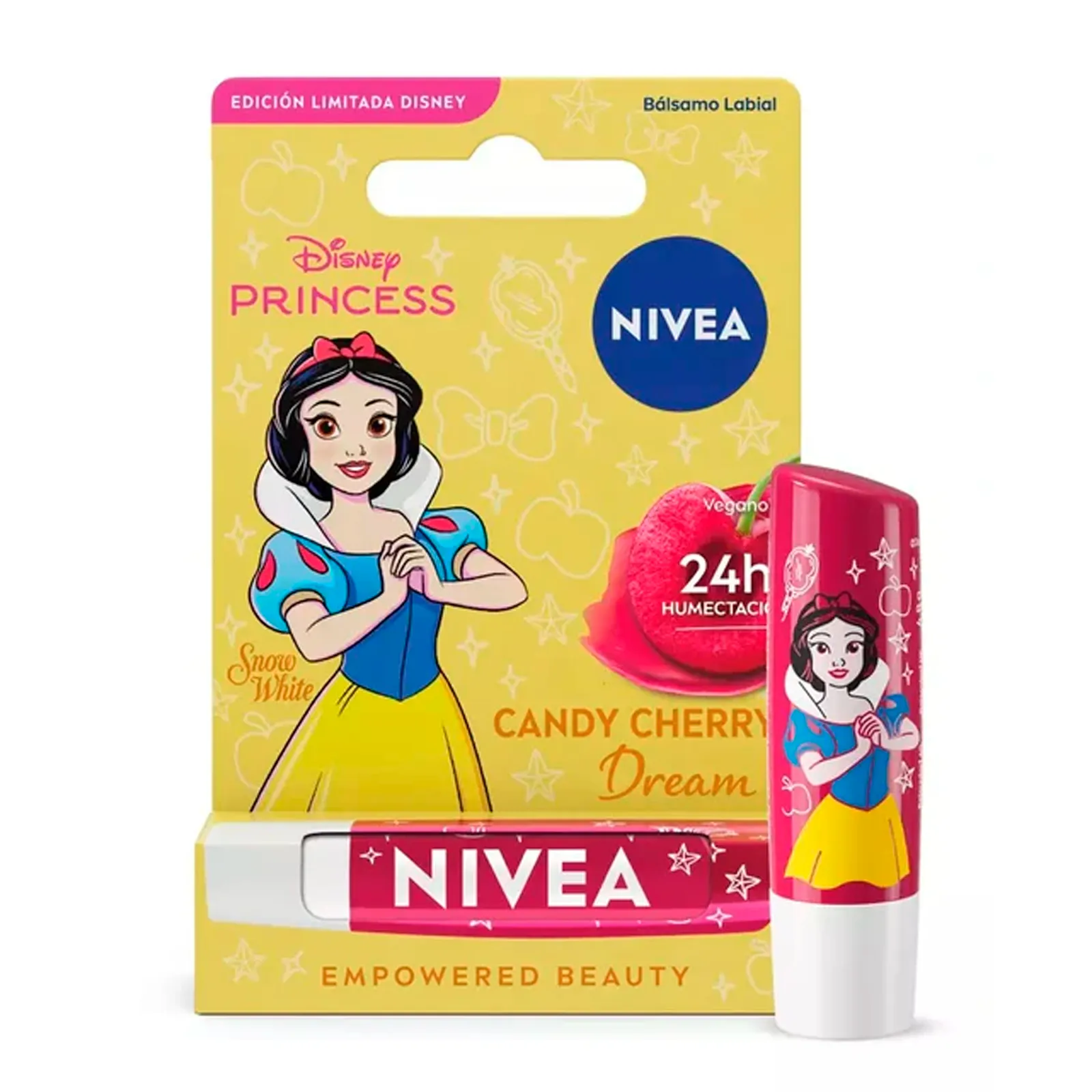Nivea Bálsamo Labial Disney Blancanieves Candy Cherry Dream 4.8 g