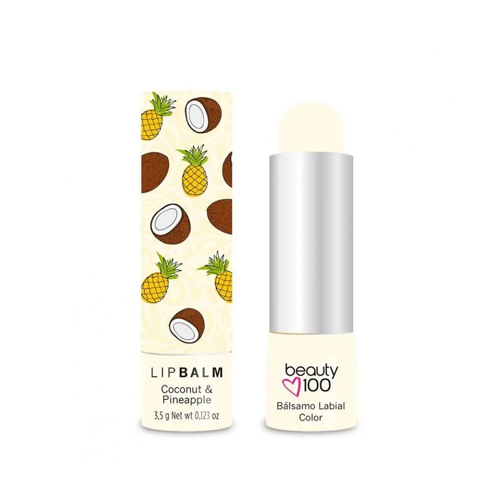 Beauty 100 Bálsamo Labial Coconut Pineapple 3.5 g