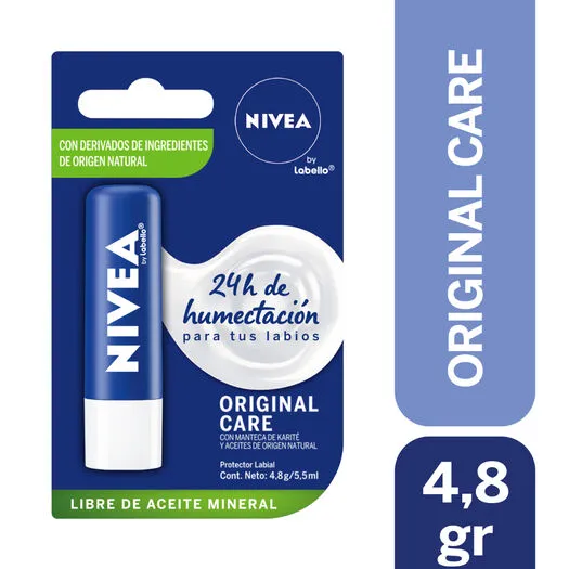 Nivea Bálsamo Labial Original Care 4.8 g