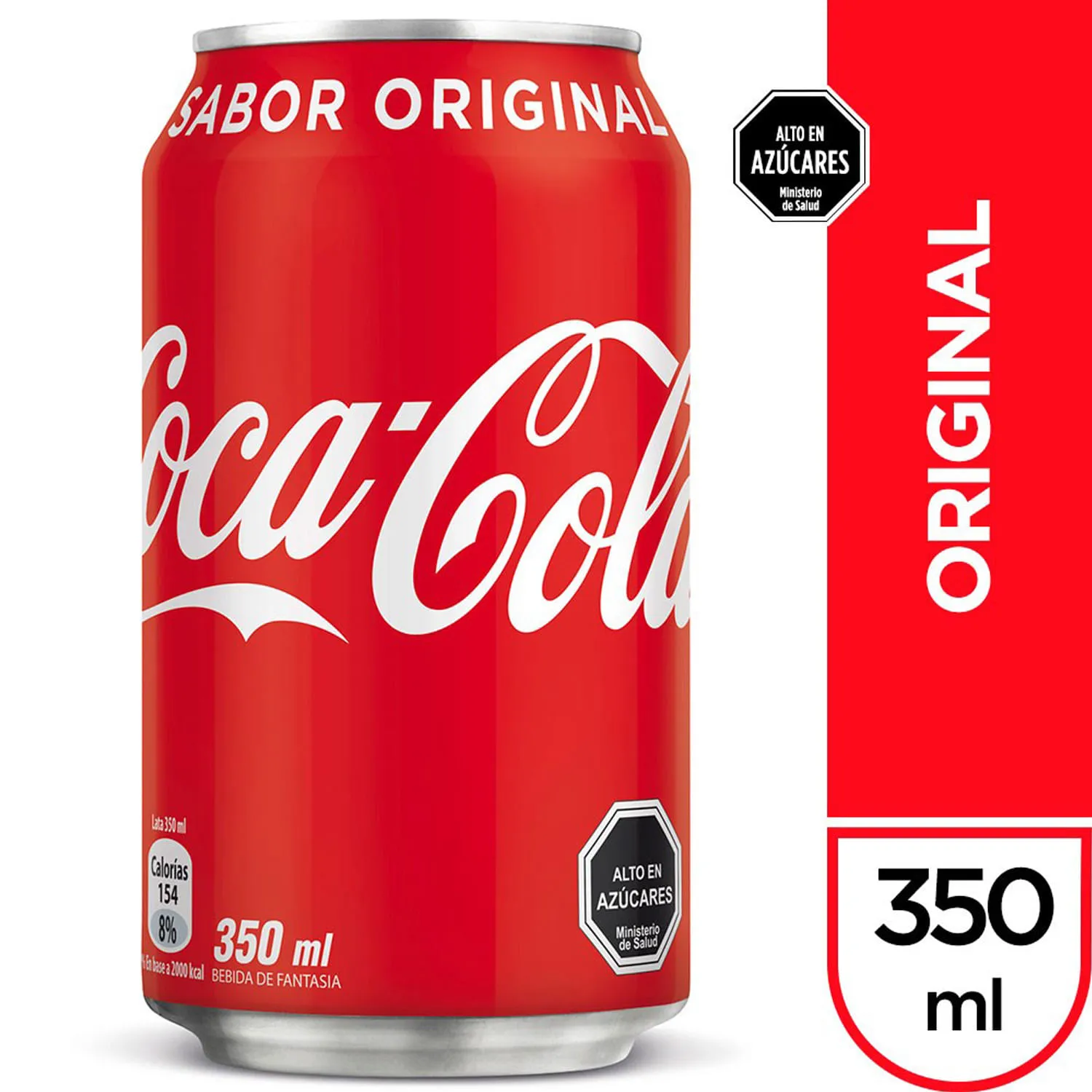 Coca Cola Original 350 ml - Bebida de Fantasía