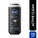 Nivea Men Active Clean Gel de Ducha 250 ml - Carbón Activado