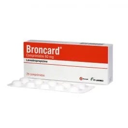 Broncard 60 mg x 20 Comprimidos - Levodropropizina