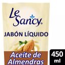 Le Sancy Jabón Líquido Aceite de Almendras Doypack 450 ml