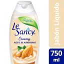 Le Sancy Creamy Jabón Líquido Aceite de Almendras 750 ml