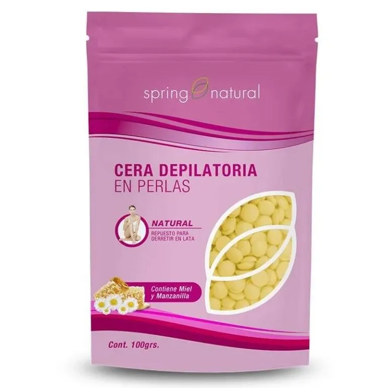 Spring Natural Cera Depilatoria en Perlas 100 g