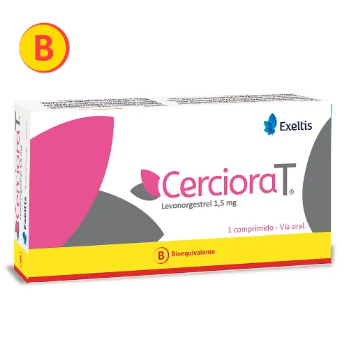 Cerciora T 1,5 mg x 1 Comprimido - Levonorgestrel