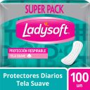 Ladysoft Protectores Diarios Clásico 100 Unidades