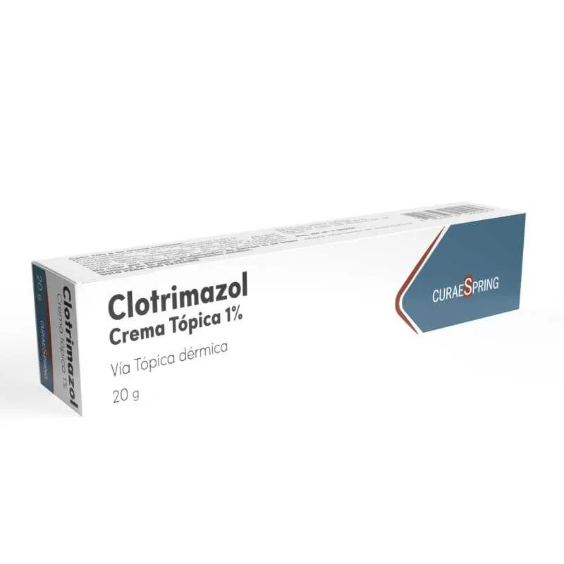 Clotrimazol 1% Crema Tópica 20 g - CuraeSpring