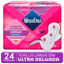 Nosotras Toalla Higiénica Ultra Delgada Larga Extra Suave 24 Un