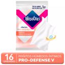 Nosotras Pañitos Húmedos Íntimos Pro-Defense V 16 Unidades