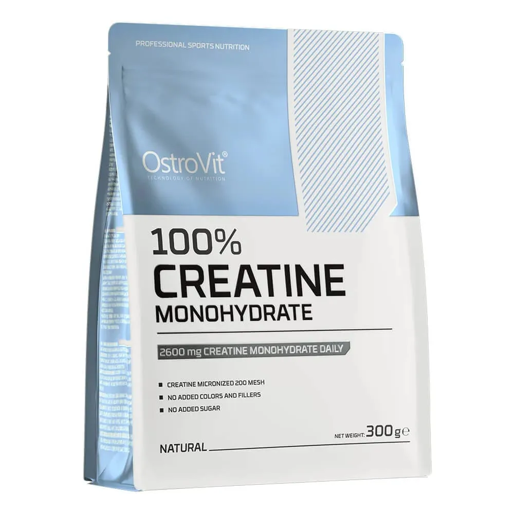 OstroVit Creatina 300 g - Monohidrato de Creatina Micronizado