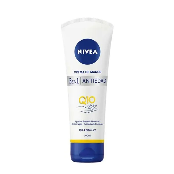 Nivea Crema de Manos 3 en 1 Q10 Anti-Edad 100 ml