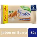 Le Sancy Aceite de Almendras Jabón 2x150 g