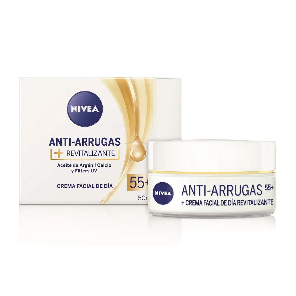 Nivea Anti-Arrugas + Revitalizante 55+ SPF15 50 ml