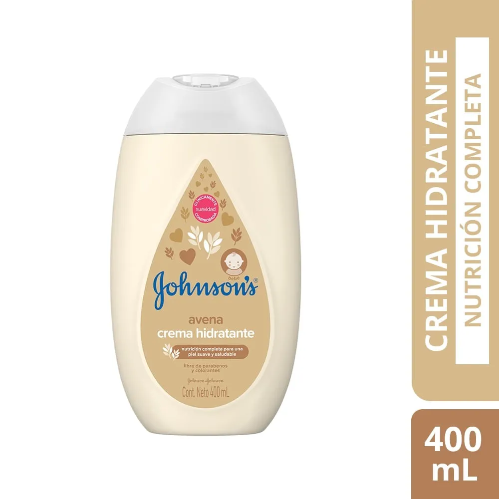 Johnson's Baby Crema Hidratante Avena 400 ml