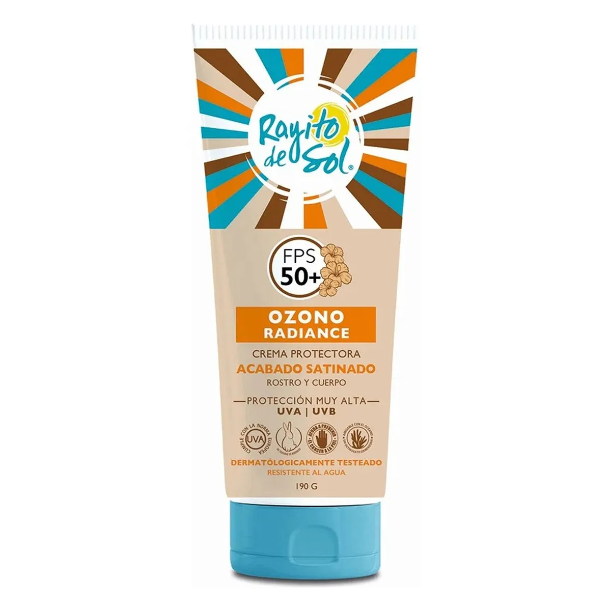 Rayito de Sol Ozono Radiance Protector Solar FPS 50+ 190 g