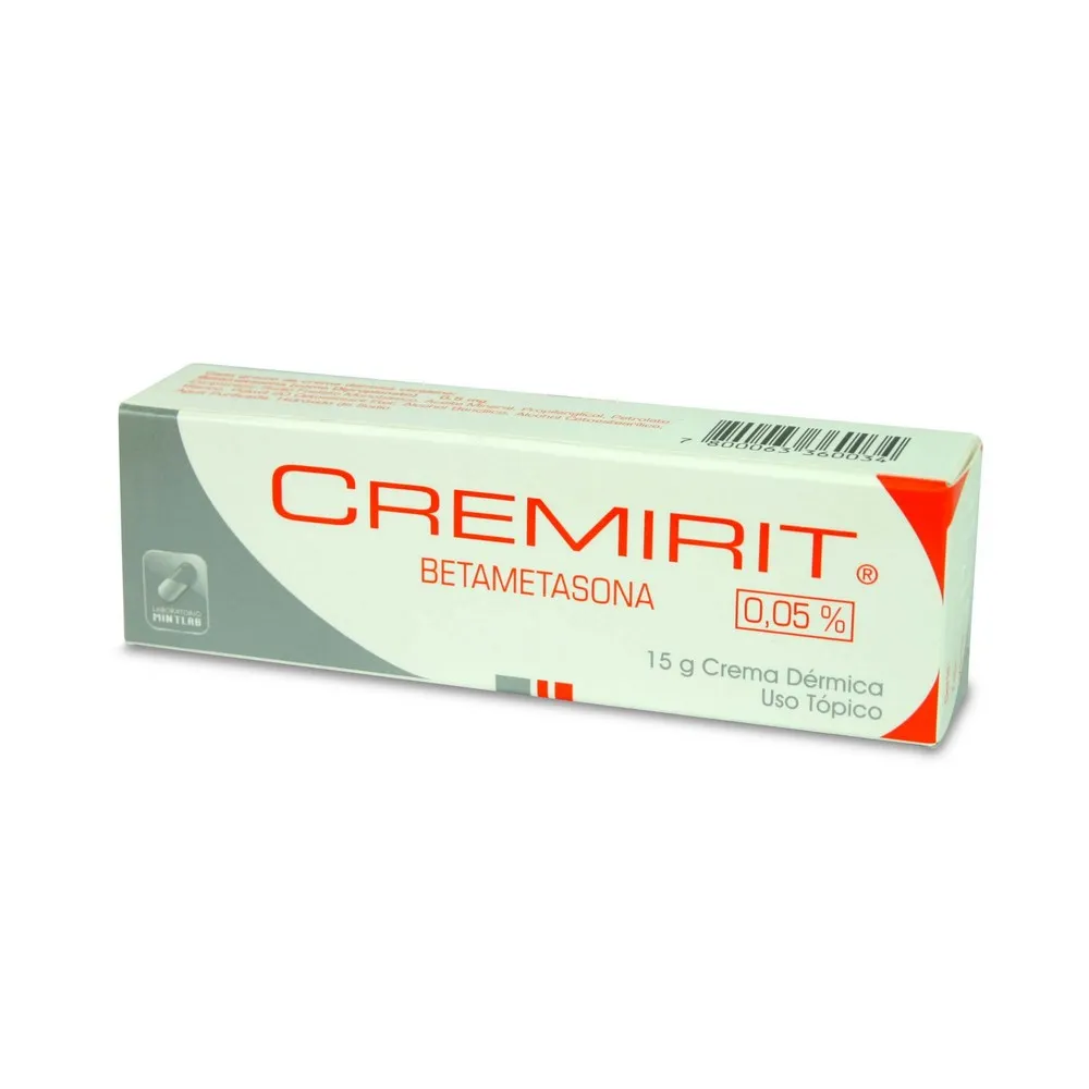 Cremirit Betametasona 0,05% Crema Tópica 15 gr