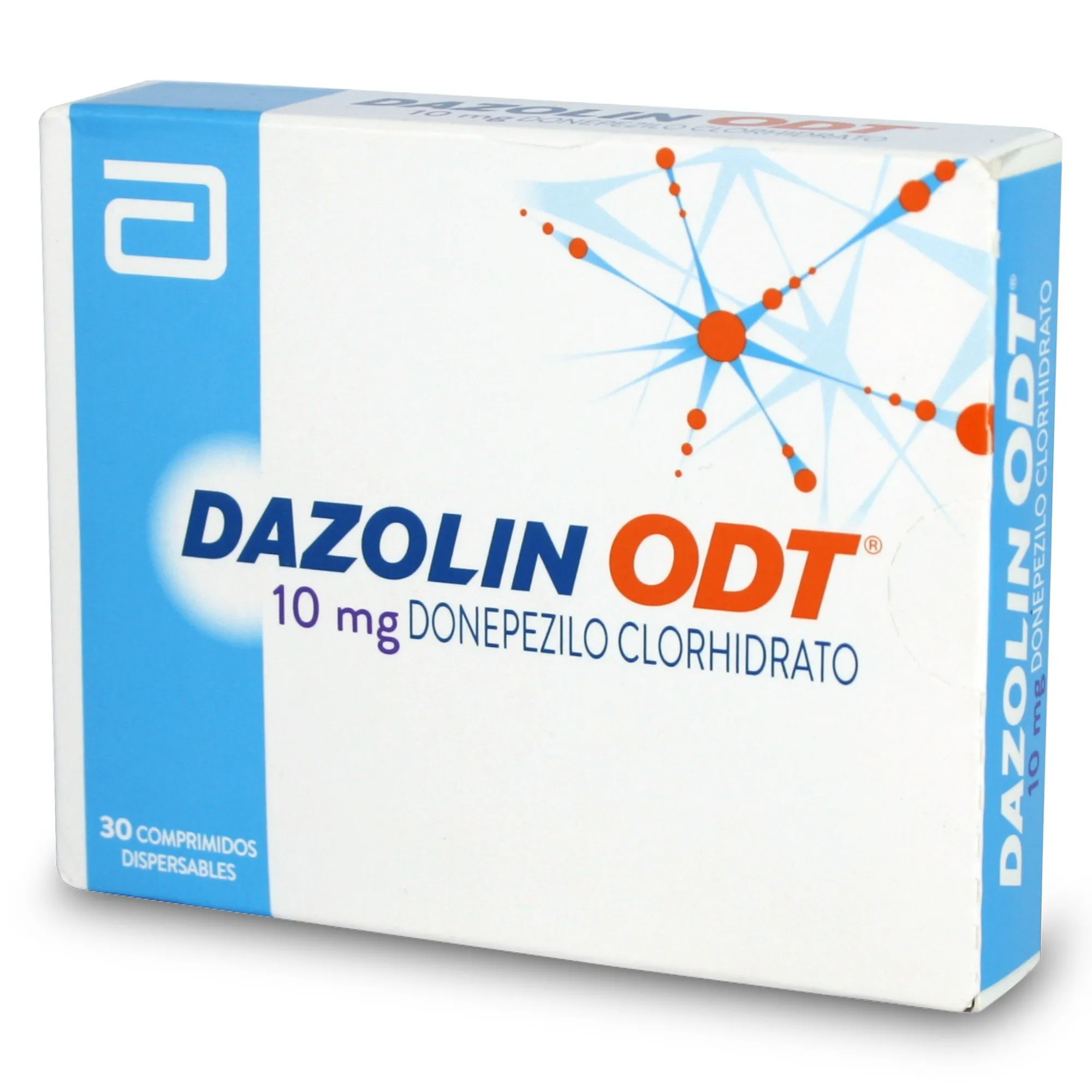 Dazolin ODT 10 mg x 30 Comprimidos - Donepezilo Clorhidrato