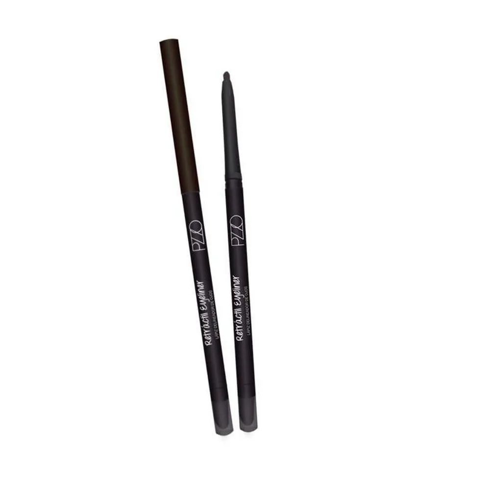 Petrizzio Retráctil Delineador Ojo Brown