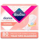 Nosotras Protectores Diarios Pro-Defense V Normal 80 Unidades