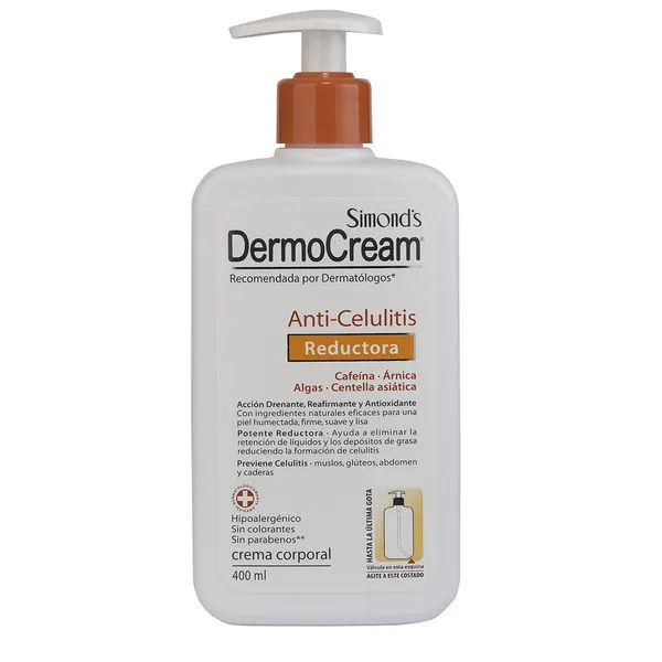 Simond's DermoCream Anti-Celulitis Reductora 400 ml