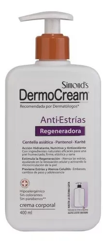 Simond's DermoCream Anti-Estrías Regeneradora 400 ml