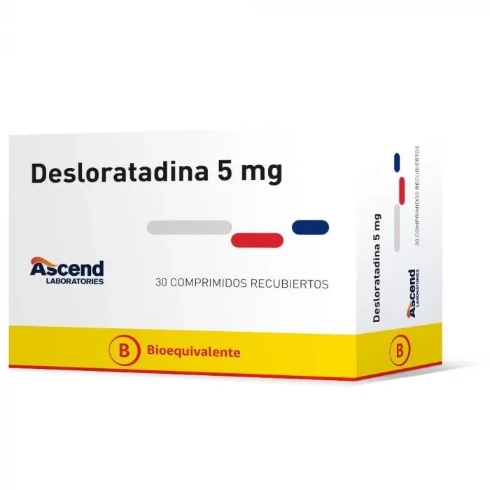 Desloratadina 5 mg x 30 Comprimidos - Ascend