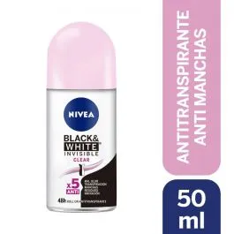 NIVEA Desodorante Invisible Black & White Clear 50 ml