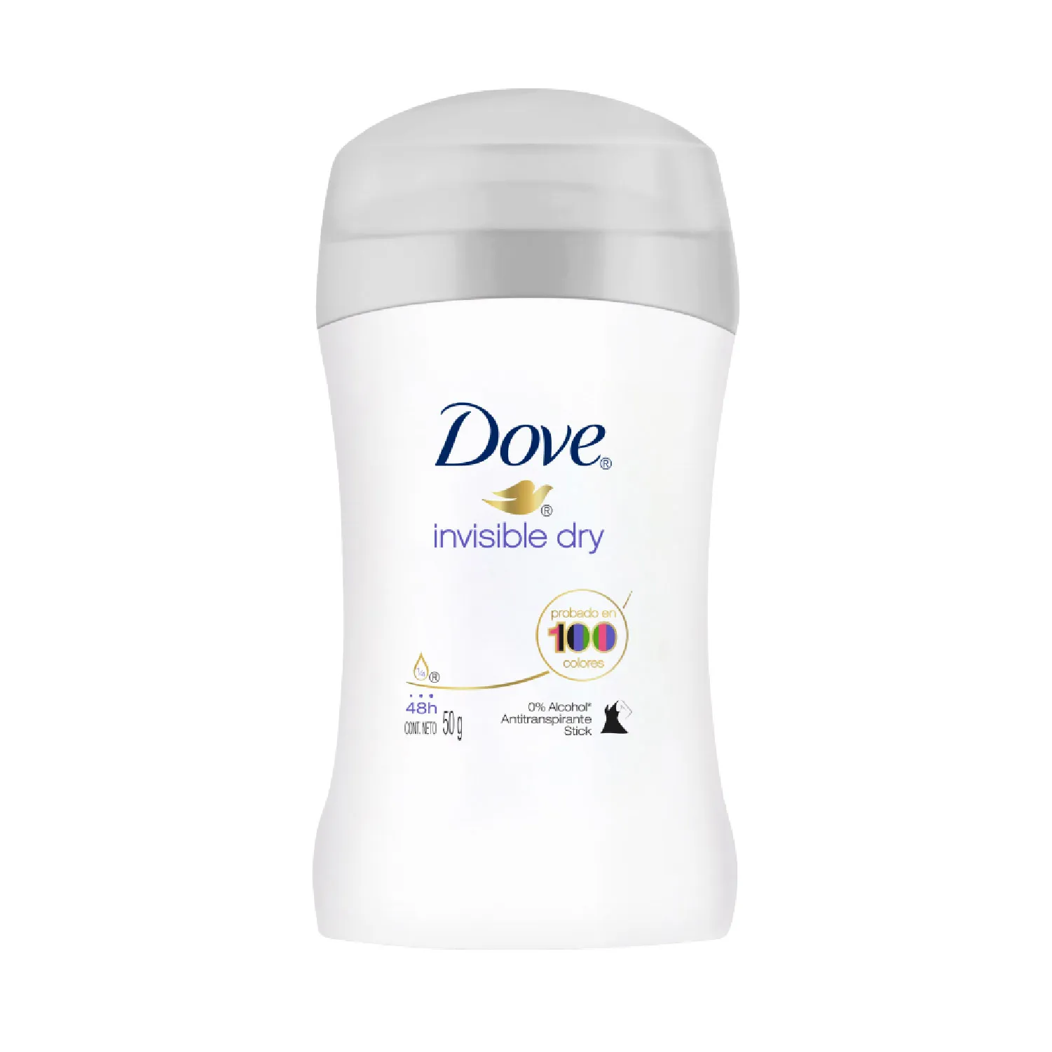 Dove Invisible Dry Antitranspirante Barra 50 g