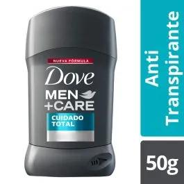 Dove Men+Care Cuidado Total Antitranspirante Barra 50 g