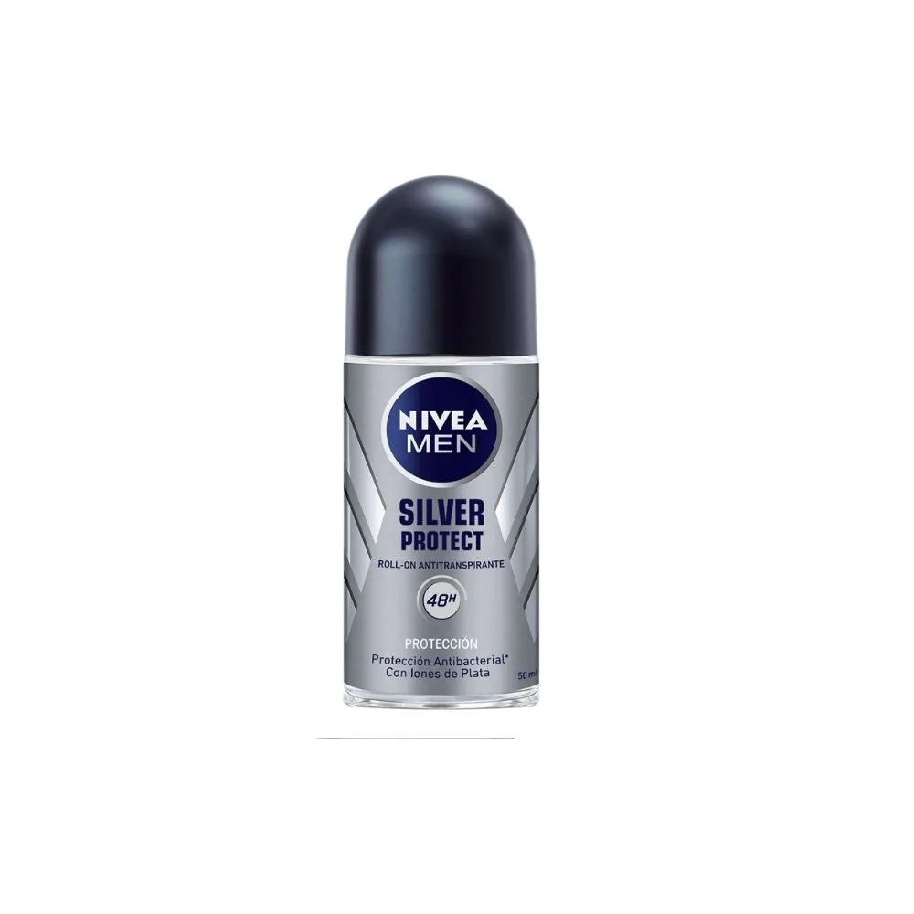 Nivea Men Silver Protect Roll On 50 ml - Antitranspirante