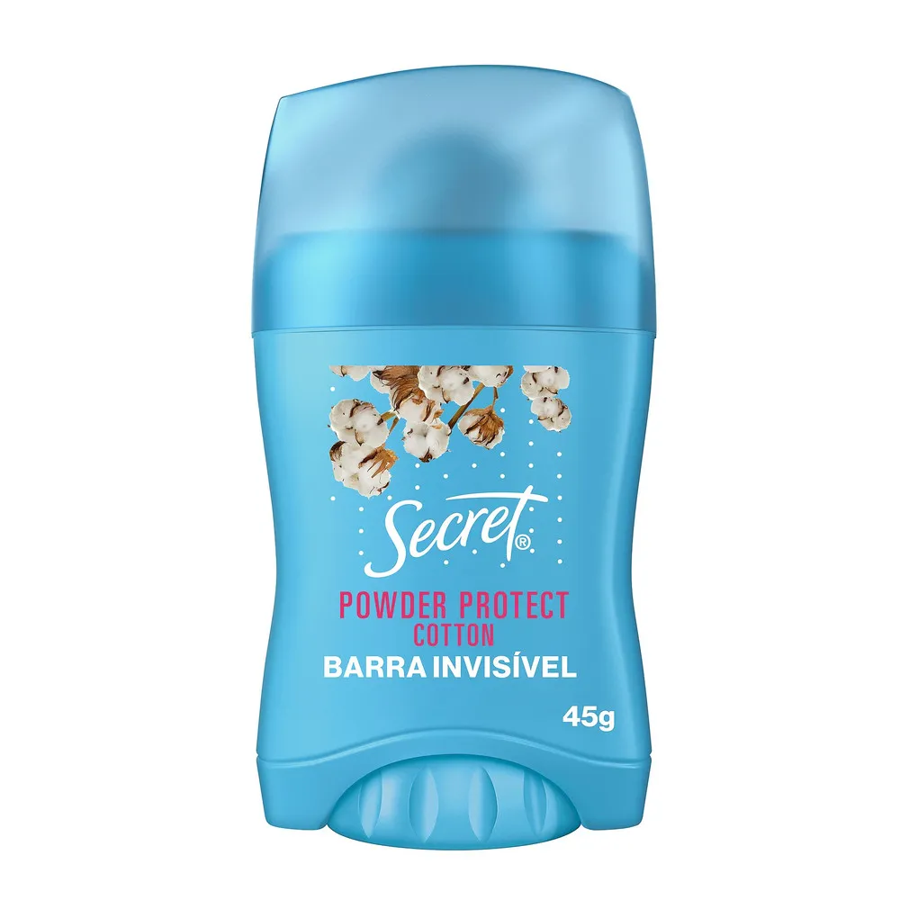 Secret Powder Protect Cotton Barra Invisible 45 g