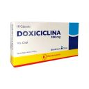 Doxiciclina 100 mg x 10 Cápsulas - Megalabs