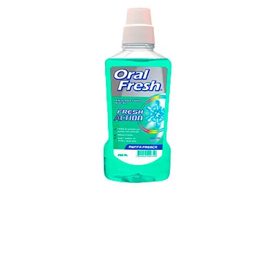 Oral Fresh Enjuague Bucal Fresh Action Menta x 250 ml